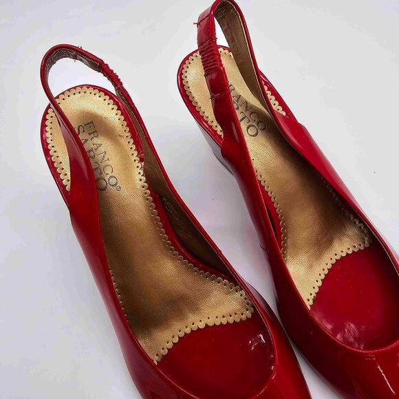 Franco Sarto Cherry Slingback Heels - Picture 2 of 13